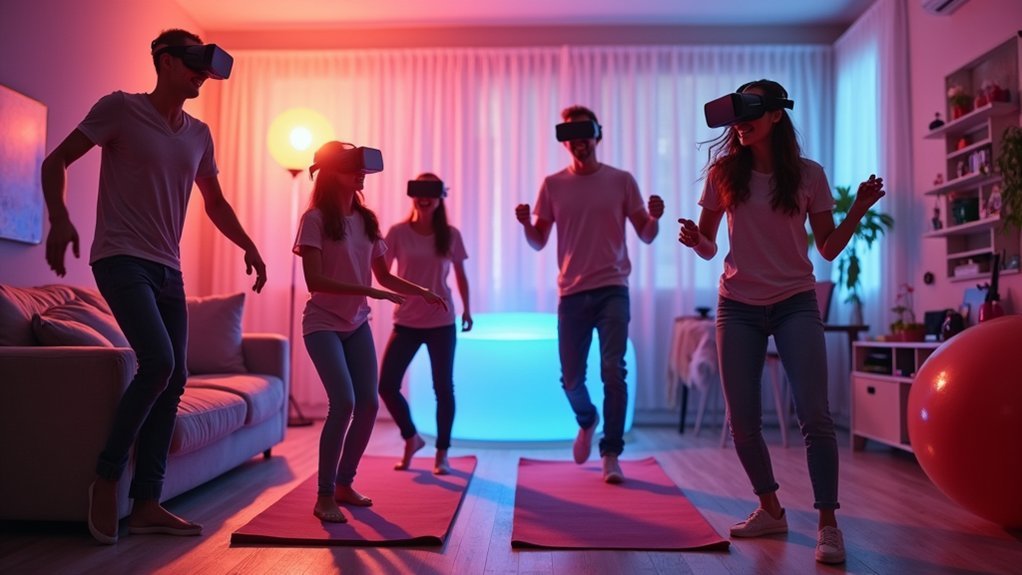 virtual reality dance fitness