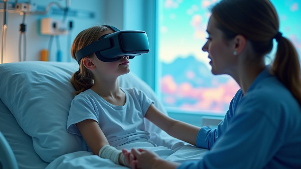 virtual reality pain distraction