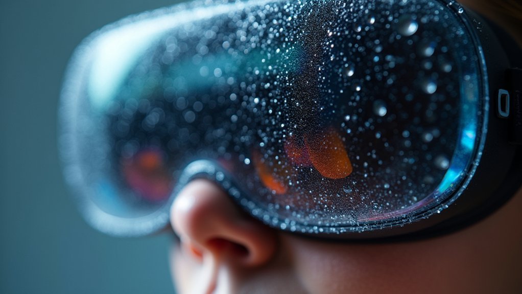 vr lens condensation explained