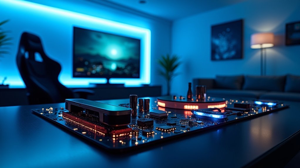 wireless gaming hub construction